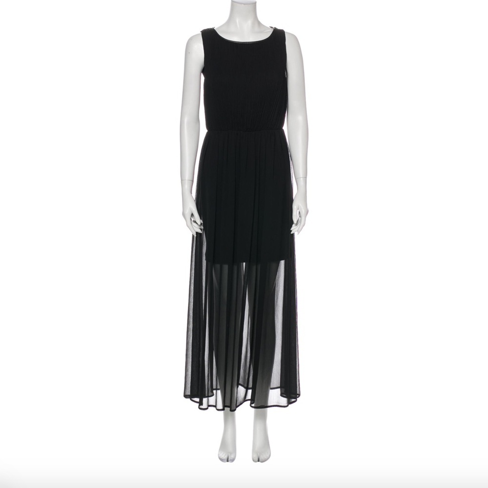 ALICE + OLIVIA Scoop Neck Long Dress
